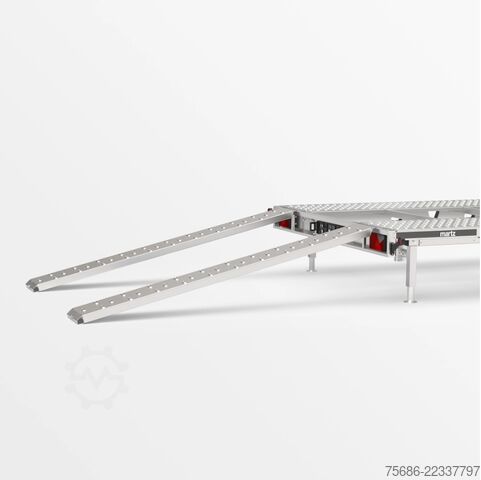Car carrier trailer Martz GT850 S 3,5T Autotransporter für 2 Autos