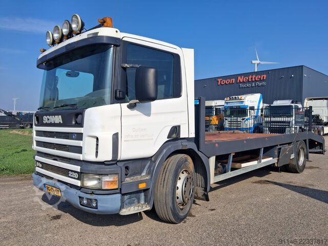 Car carrier van Scania 94.220 Ramps * Manual Pump * Manual Gearbox *