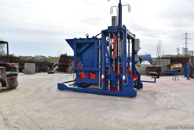 Mobile Concrete block making machine S.C. Arghir Prodex S.R.L. FORTE MAXIMUS