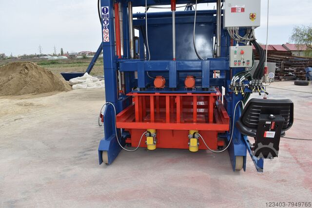 Mobile Concrete block making machine S.C. Arghir Prodex S.R.L. FORTE MAXIMUS