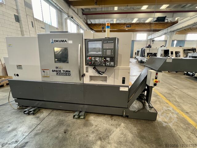 Lathe with C axis Okuma LB4000 EX-MC