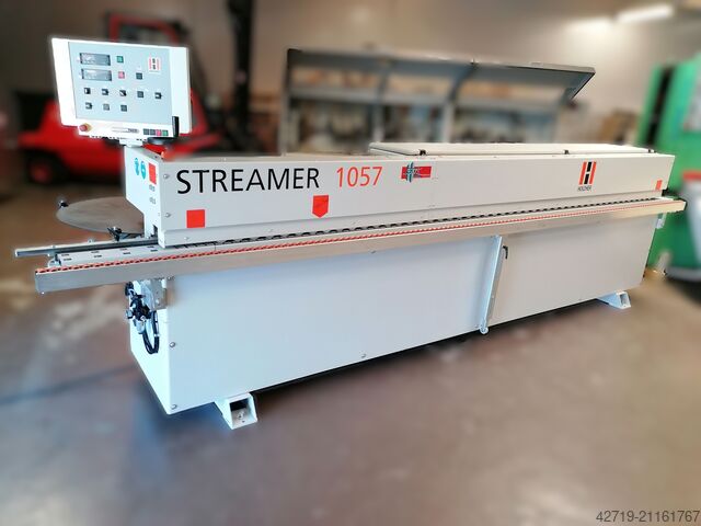 Kantenanleimmaschine Holz Her Streamer 1057 FÜ + PU