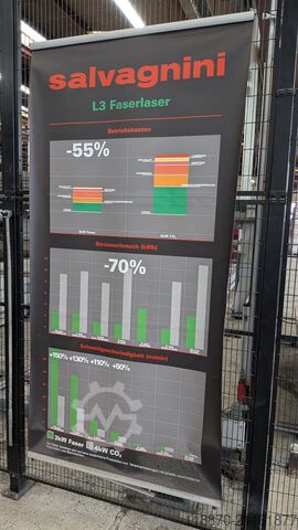 Laserschneidmaschine Salvagnini L5 Fiber Laser