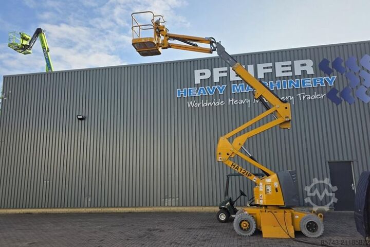 Gelenkteleskoparbeitsbühne Haulotte HA12IP As-Is, Electric, 12m Working Height, 6.7m R