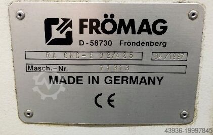 Key way machine Fromag - RA CNC-E 32/425 Frömag RA CNC-E 32/425