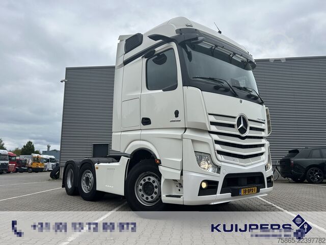 Standard tractor Mercedes-Benz Actros 2645 Bigspace / 6x2 / 565 dkm / Stuur + ...