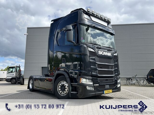 Standard tractor Scania S500 Highline / Retarder / 879 dkm / Stand Airc...