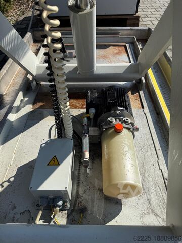 Work table, scissor type with extraction Beck BE-MI / BE-200/80/500