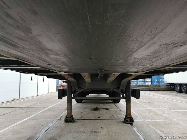 Schiebeplanen KRONE SDP 02 BÄR 2 TONS TAILLIFT