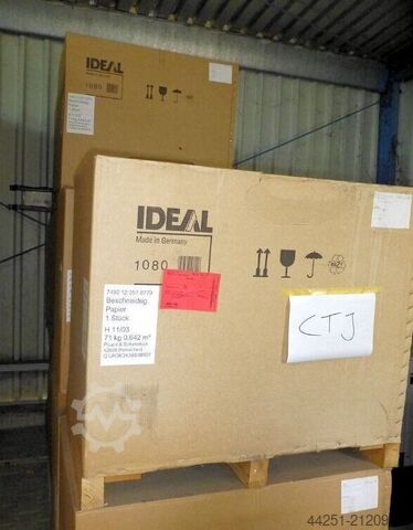 Schneidemaschine Schnittlänge 800 mm Ideal IDEAL 1080