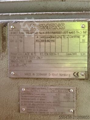 Elektromotor Siemens 