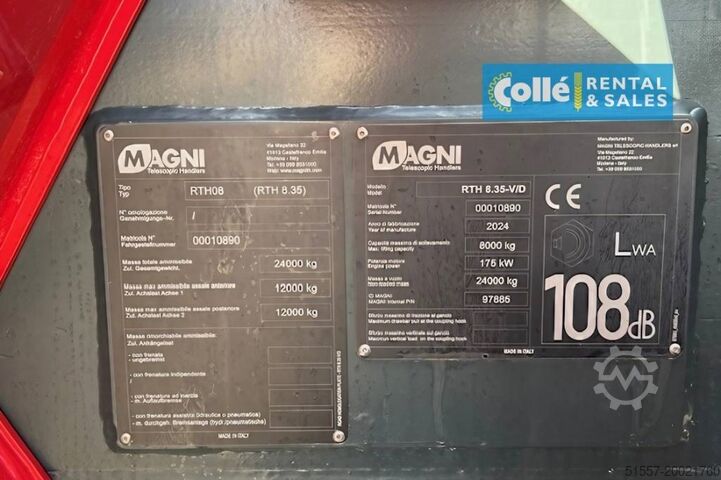 Telehandler Magni RTH 8.35 | 2025