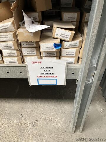 150-Ton Lot of Industrial Fasteners and Bolts CHIEF / PGB FASTENER / FABORY 