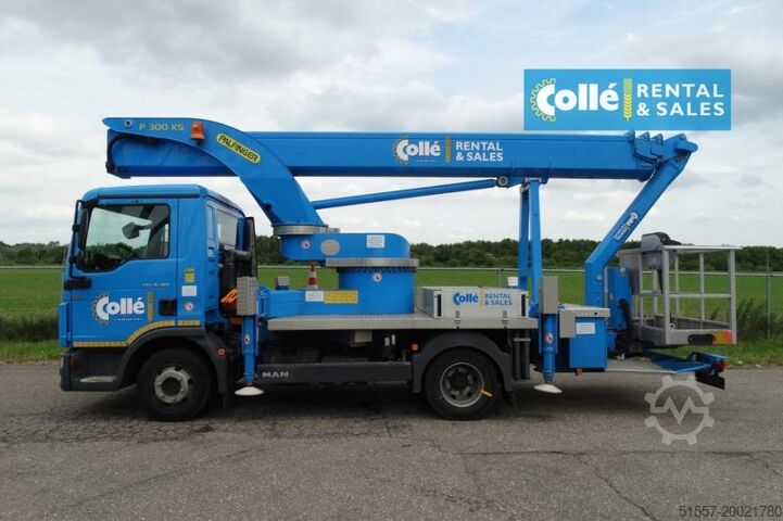 Truck aerial platform Palfinger P 300 KS | 2015