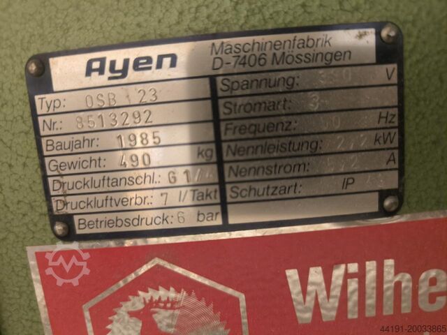 Dowel drilling machine Ayen OSB 23 Ayen OSB 23