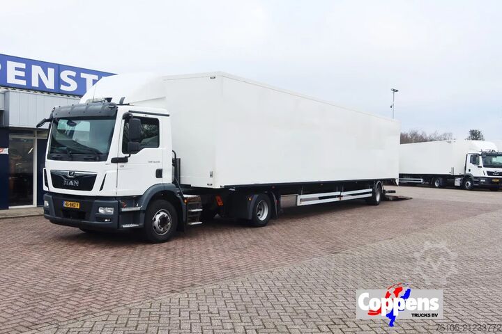 Standard-SZM MAN TGM 15.290 Trekker + Heiwo city trailer geisole...