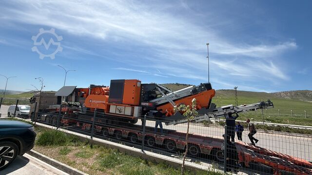 Brechanlage Polygonmach 1213  horizontal shaft impact crusher 1200x1300mm