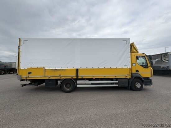 LKW mit Pritsche & Plane RENAULT D16 PLANE, LBW, E6,