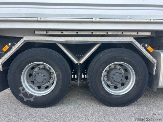 Dreiseitenkipper LKW VOLVO FH 500 3-SEITEN KIPPER MEILLER MIT PALFINGER PK22002EH, RETARDER