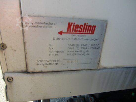 Kühlkoffer-LKW VOLVO FL 280 KüHLKOFFER, AUTOMATIK, E6, MIT LBW, THERMO KING