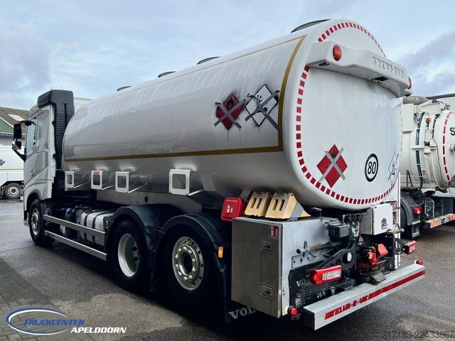 Tankwagen Volvo FH 500 Rohr 22150 Liter, 4 Compartimenten, Reta...