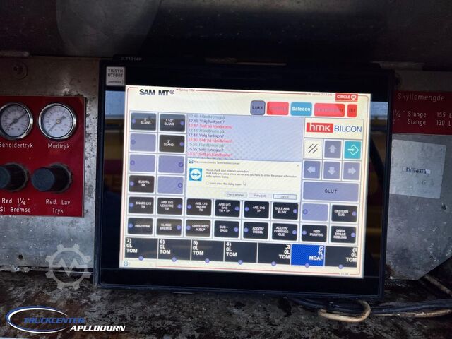 Tankwagen Volvo FH 540 HMK Bilcon 18800 Liter ADR, Steering axl...
