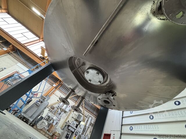 912 Litre, 6 Bar Internal, 6 Bar/FV Jacket, 316L Stainless Steel Reactor ZETTERSTROM 912 Litre