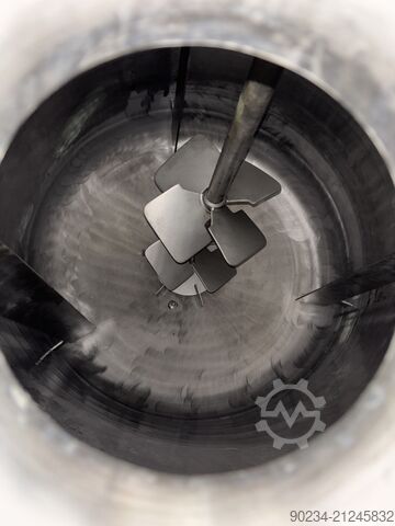 912 Litre, 6 Bar Internal, 6 Bar/FV Jacket, 316L Stainless Steel Reactor ZETTERSTROM 912 Litre