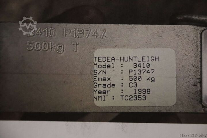 Schwerlastwaage 2000 kg Tedea-Huntleigh 3410  1500/600/H80 mm