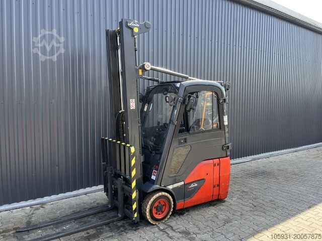 Electric 3-wheel forklift Linde E15-02