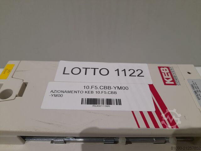 KEB Antrieb + Filter KEB 10.F5.CBB-YM00