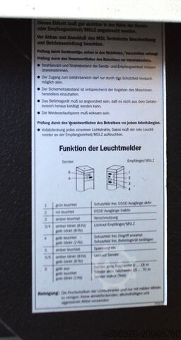 Laserschneidmaschine Amada FLC 3015 AJ CNC FIBER LASER 2kW