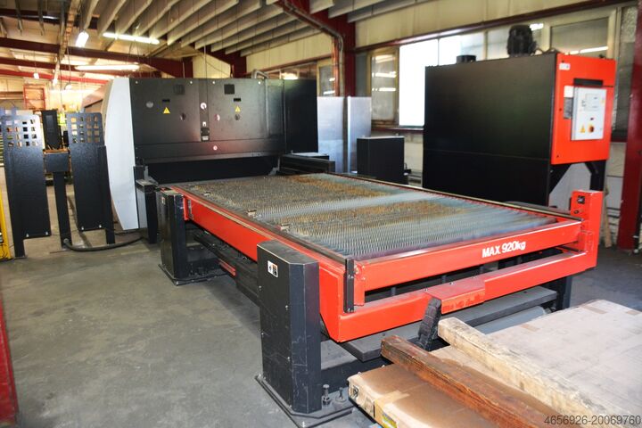 Laserschneidmaschine Amada FLC 3015 AJ CNC FIBER LASER 2kW