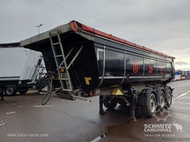 Kipper Auflieger Schmitz Cargobull Kipper Stahlrundmulde Thermomulde 24m³