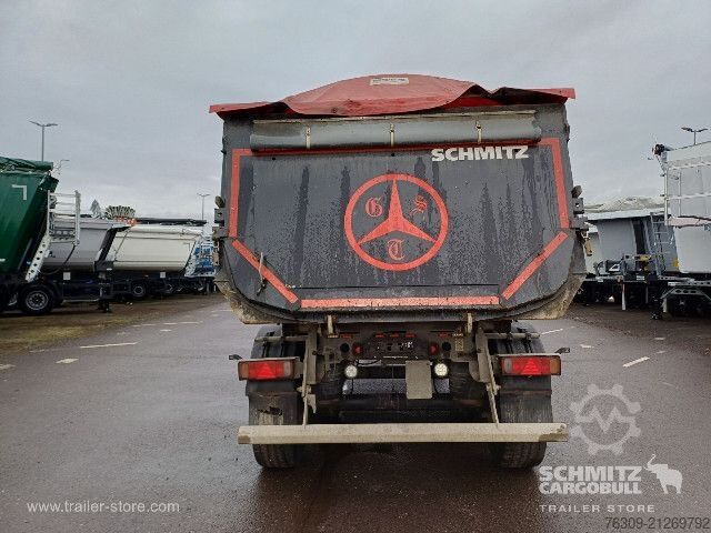 Kipper Auflieger Schmitz Cargobull Kipper Stahlrundmulde Thermomulde 24m³