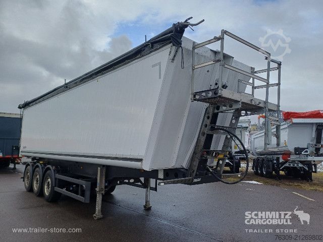 Tipper semitrailer Schmitz Cargobull Kipper Alukastenmulde 52m³