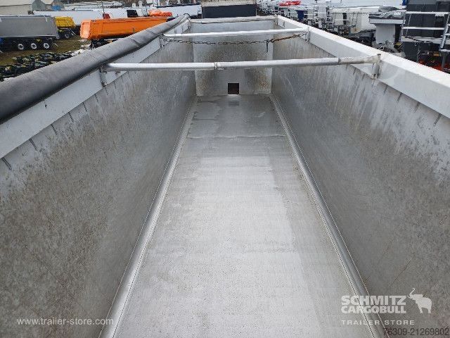 Tipper semitrailer Schmitz Cargobull Kipper Alukastenmulde 52m³