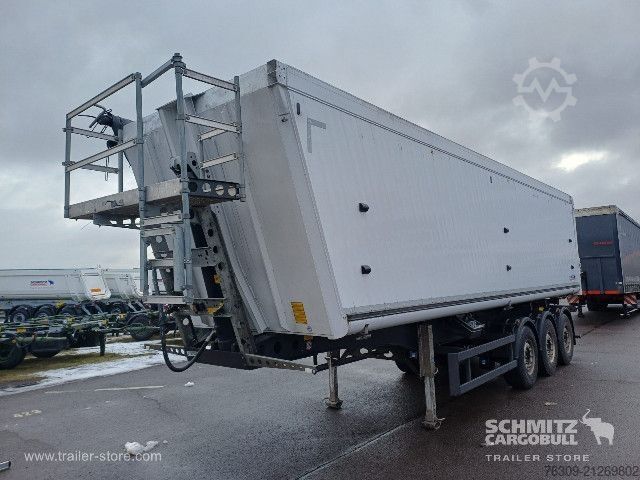 Tipper semitrailer Schmitz Cargobull Kipper Alukastenmulde 52m³