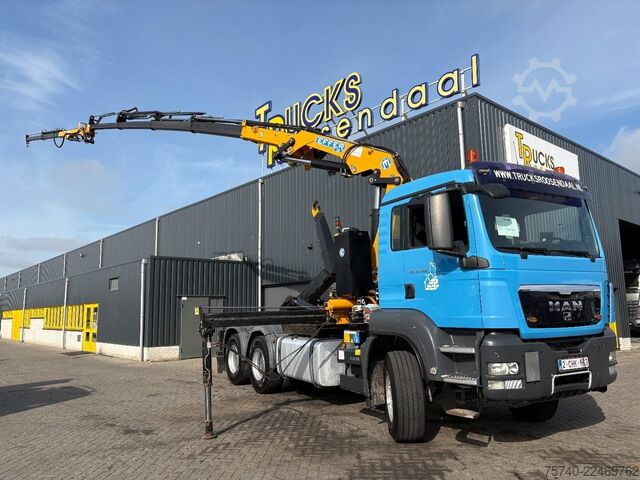 Hook arm system MAN TGS 33.360 + EFFER 210/4S   4 X EXT. +  JIB 2 S...