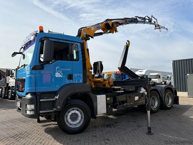 Hook arm system MAN TGS 33.360 + EFFER 210/4S   4 X EXT. +  JIB 2 S...