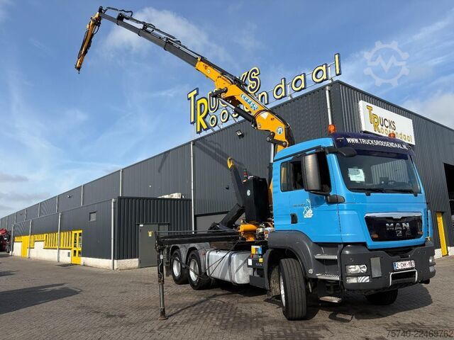 Hook arm system MAN TGS 33.360 + EFFER 210/4S   4 X EXT. +  JIB 2 S...
