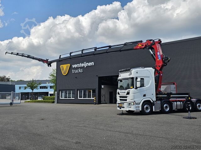 Standard-SZM Scania R590 V8 8x2 / HMF 9520 CRANE - JIB - WINCH / TR...