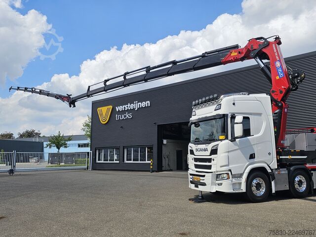 Standard-SZM Scania R590 V8 8x2 / HMF 9520 CRANE - JIB - WINCH / TR...