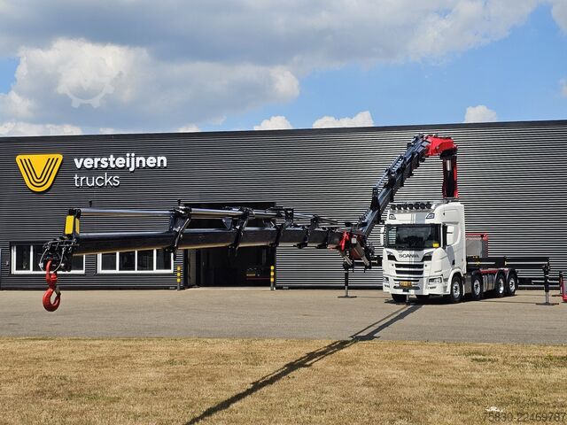 Standard-SZM Scania R590 V8 8x2 / HMF 9520 CRANE - JIB - WINCH / TR...