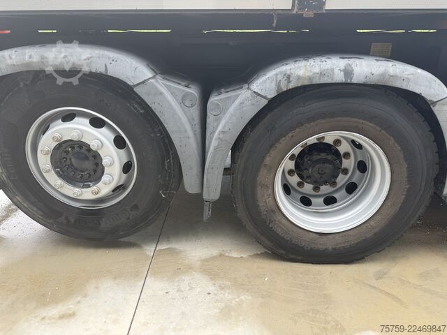 Tipper truck MAN 35.470 TGS Kipper + Kran Fassi F485 8x2