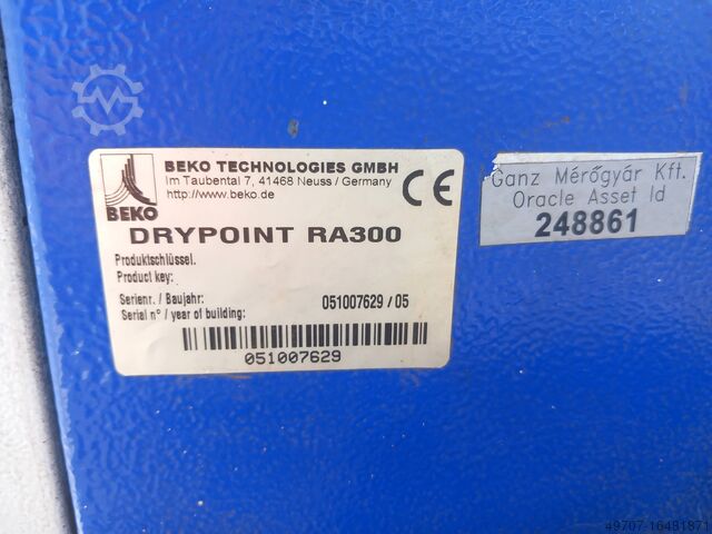 Refrigeration dryer compressed air BEKO DRYPOINT RA300 30 m3/min