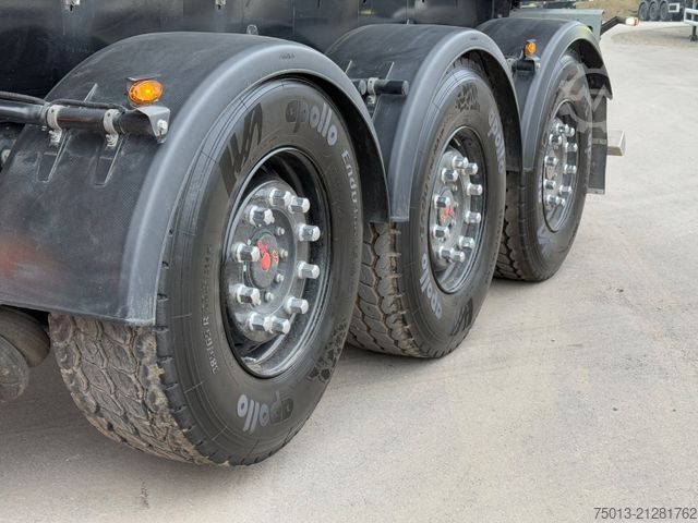 Kipper Auflieger SCHWARZMÜLLER ALU Halfpipe 25 cbm, 5 t. leer, MIETEN?