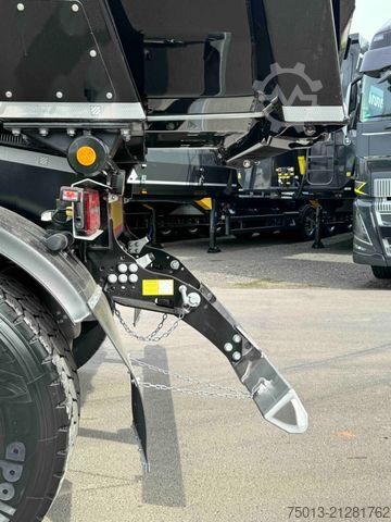 Kipper Auflieger SCHWARZMÜLLER ALU Halfpipe 25 cbm, 5 t. leer, MIETEN?