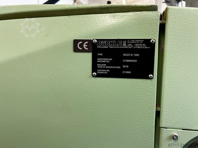 Walzauftragmaschine BÜRKLE Multiline SKA-1300