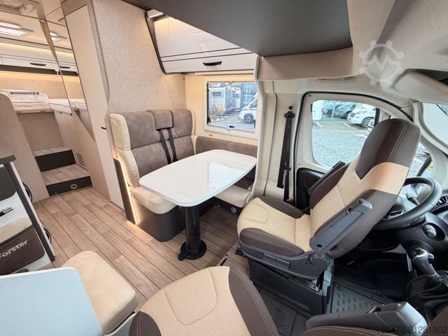 Alkoven Wohnmobil FORSTER A 699 EB *Einzelbetten-Automatik-Winterpaket*